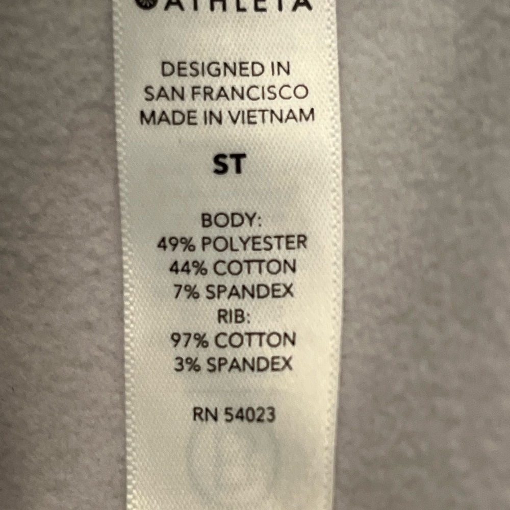 Women’s Athleta Size S (tall) Camo Zip up hoodie - Picture 7 of 7